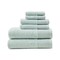 Beautyrest Cotton 6-Piece Towel Set with Seafoam Finish BR73-3754